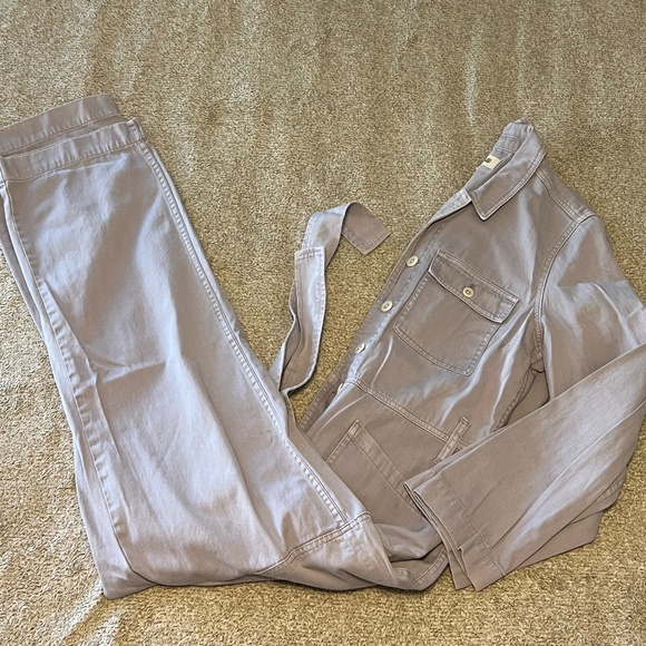 NWOT Madewell Light Blue Coverall Jumpsuit - Picture 3 of 4